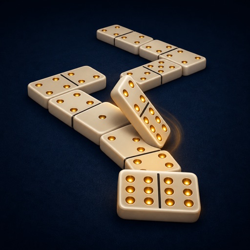 Dominoes board art