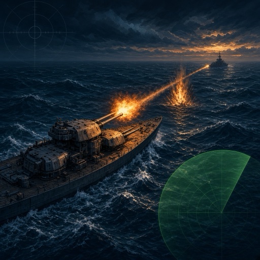 Naval Combat board art