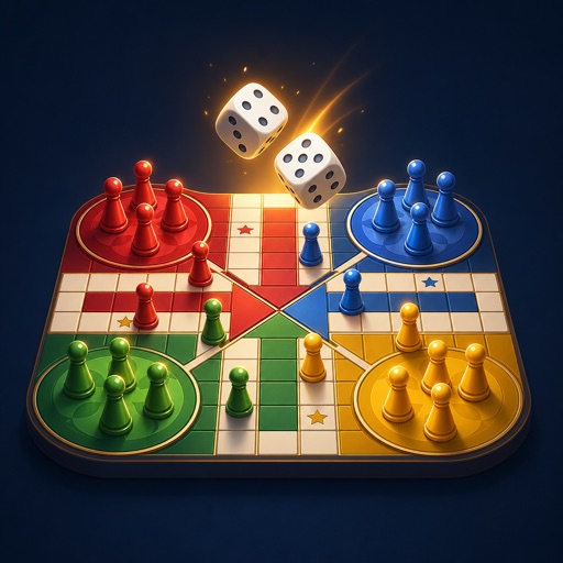Pachisi board art